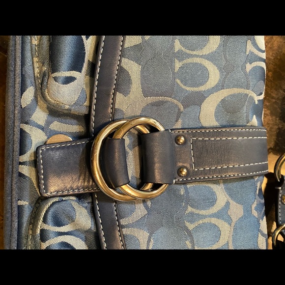 Coach signature blue bag - Picture 11 of 11